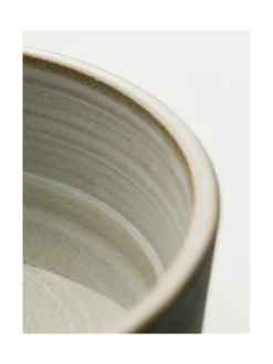 Koiran keraaminen ruokakulhosetti, 2 kulhoa, musta (ylöspäin levenevät kulhot)