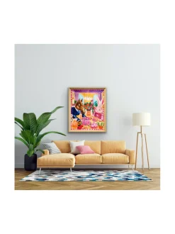 Kukat syödään viimeisenä, 110x90 cm, öljyvärimaalaus, Pia Rydman