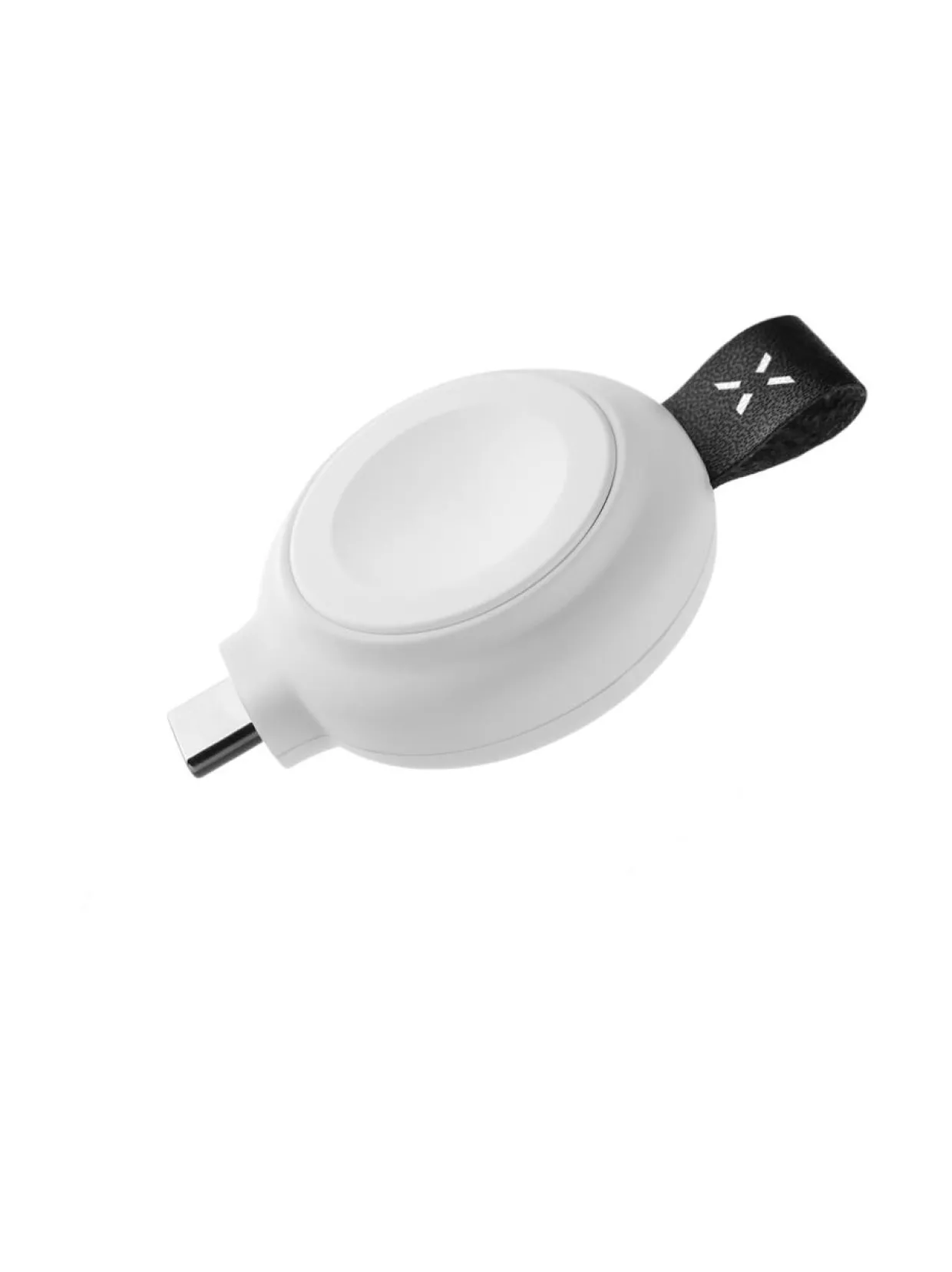 Langaton Apple Watch USB-C-laturi MFI Valkoinen