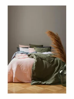 Lino pellavapussilakanasetti