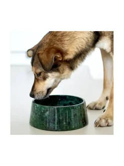 Marmorinen design ruokakulho - Vihreä