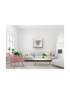 Metallic heart 60x60 akustiikkateos