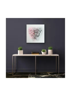 Metallic heart 60x60 akustiikkateos