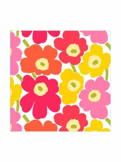 Mini Unikko-paperilautasliinat 20 kpl