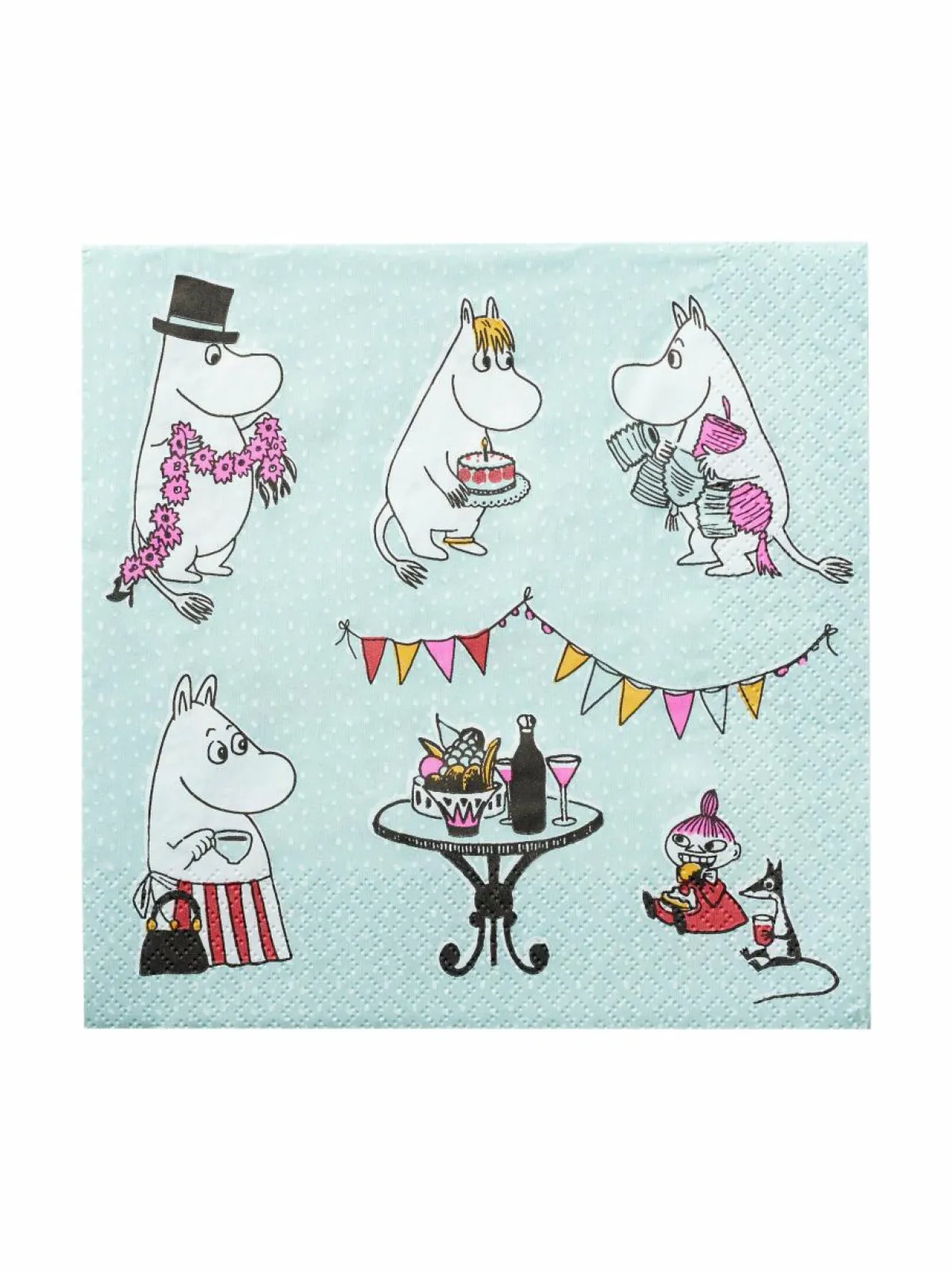 Moomin Kestit -lautasliina, 20 kpl