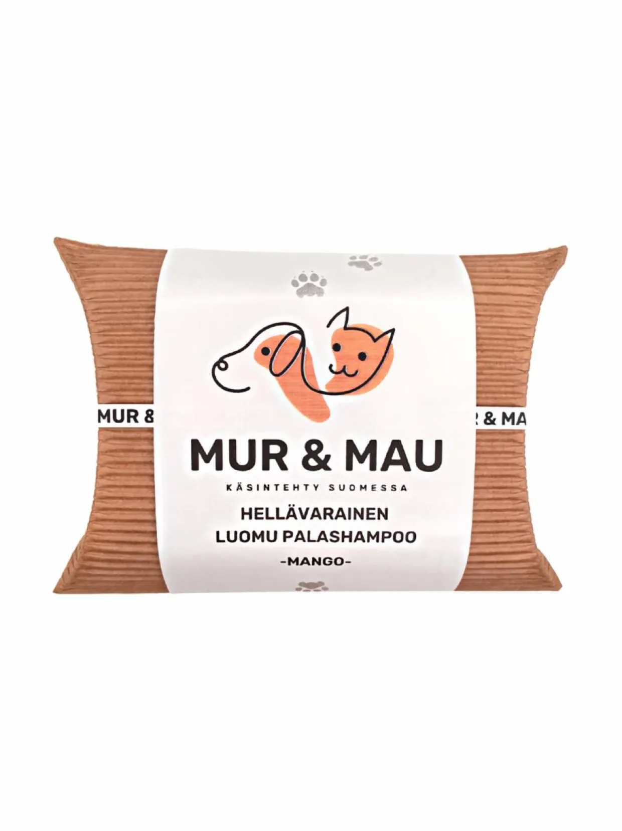 MUR & MAU Hellävarainen Luomu Palashampoo Mango 110g