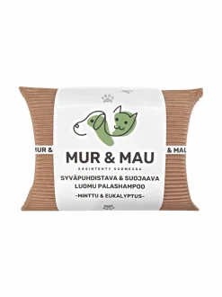 MUR & MAU Syväpuhdistava & Suojaava Luomu Palashampoo Minttu & Eukalyptus 110g