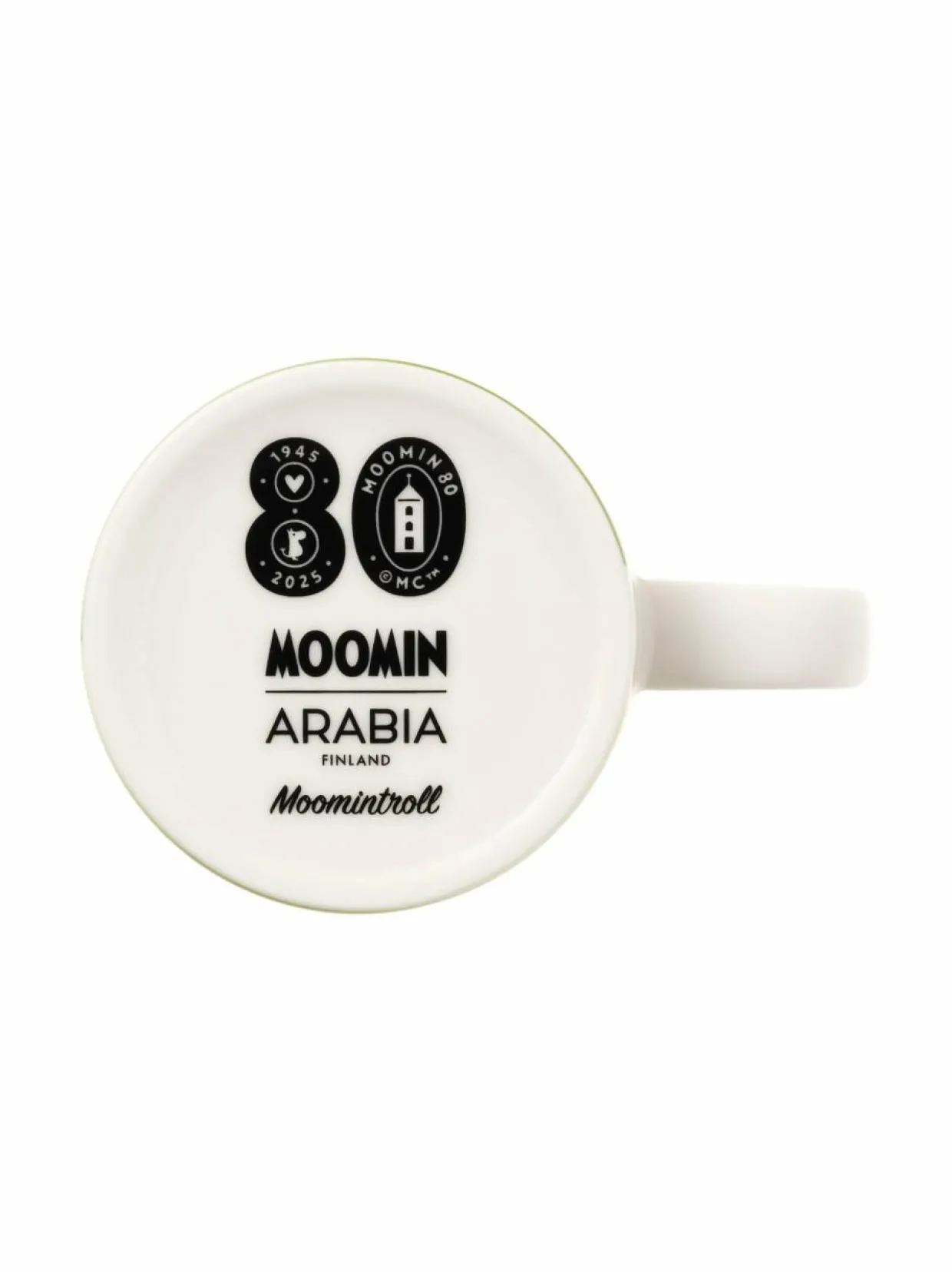 Muumipeikko-muki, Moomin 80 -juhlavuosileimalla