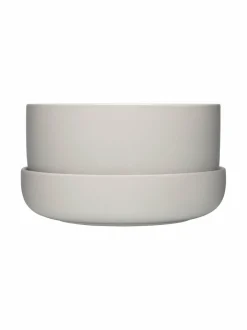 Nappula- keramiikkaruukku ja vati, 24 x 13 cm