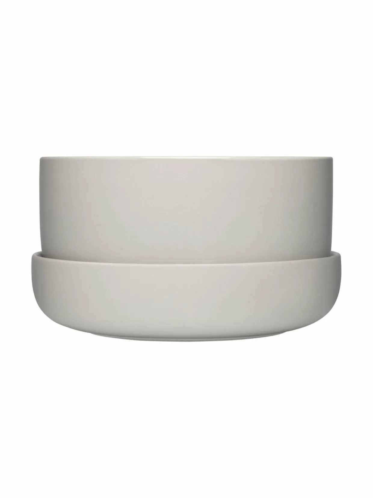 Nappula- keramiikkaruukku ja vati, 24 x 13 cm