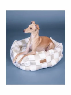 PAIKKA Check Bed Beige