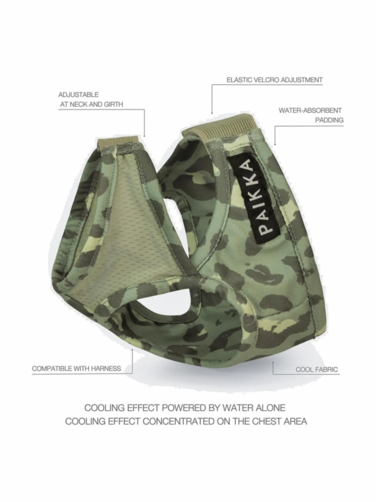 PAIKKA Cool Vest Green Leo