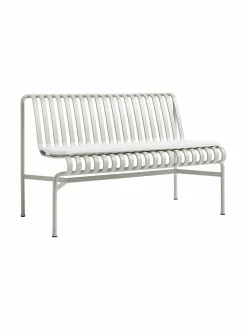 Palissade Dining -penkki selkänojalla 128 x 70 cm