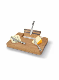 Party Cheese Board -juustoalusta ja juustoveitset 350 x 260 x 45 mm