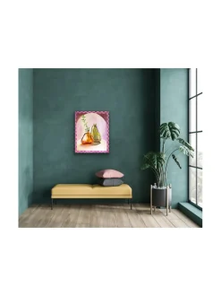 Pas de Deux-öljyvärimaalaus, 73x60 cm, Pia Rydman