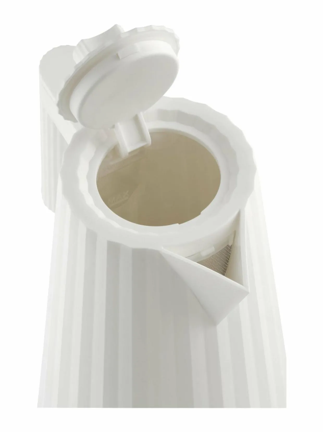 Plissé-vedenkeitin lämpötilansäädöllä 1,7 l