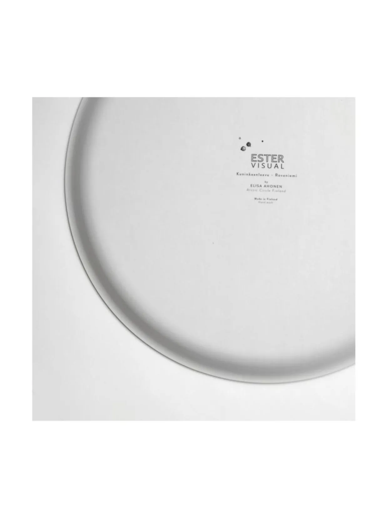 Pyöreä tarjotin Kuninkaanlaavu halk. 35 cm