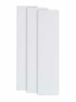 Pythagoras-hyllytasot 3 kpl valkoinen