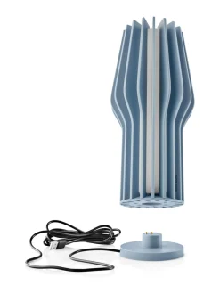 Pöytävalaisin Radiant Dusty blue
