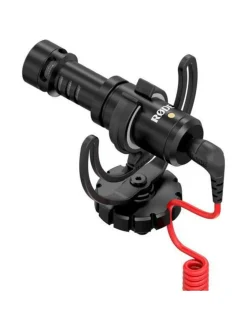 Rode VideoMicro mikrofoni + Rode WS9 tuulisuoja