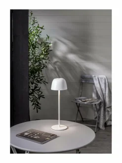 Ronda USB- ladattava pöytävalaisin, ulko- ja sisäkäyttöön 11 x 11 x 34,5 cm