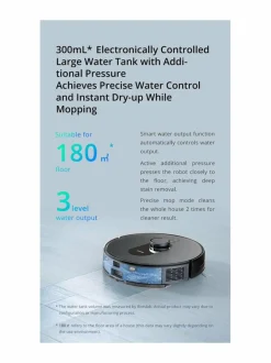 S8 Plus -robottipölynimuri tyhjennystelakalla