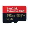 SanDisk Extreme Pro 512GB MicroSDXC (200MB/s) UHS-I (U3 / V30 / A2 / C10) muistikortti