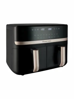 Satisfry Dual Basket 9l Airfryer -kiertoilmakypsennin