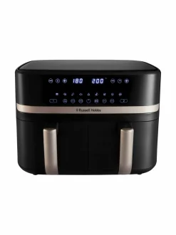 Satisfry Dual Basket 9l Airfryer -kiertoilmakypsennin