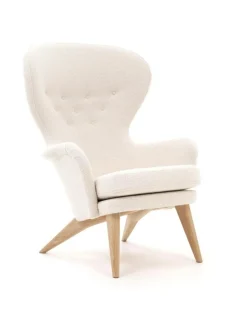 Siesta lepotuoli - Orsetto kangas, tammijalka