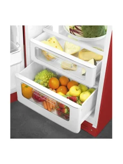 Smeg FAB30LRD5 -jääkaappipakastin, punainen vasenkätinen