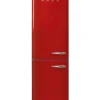 Smeg FAB32LRD5 -jääkaappipakastin, punainen vasenkätinen