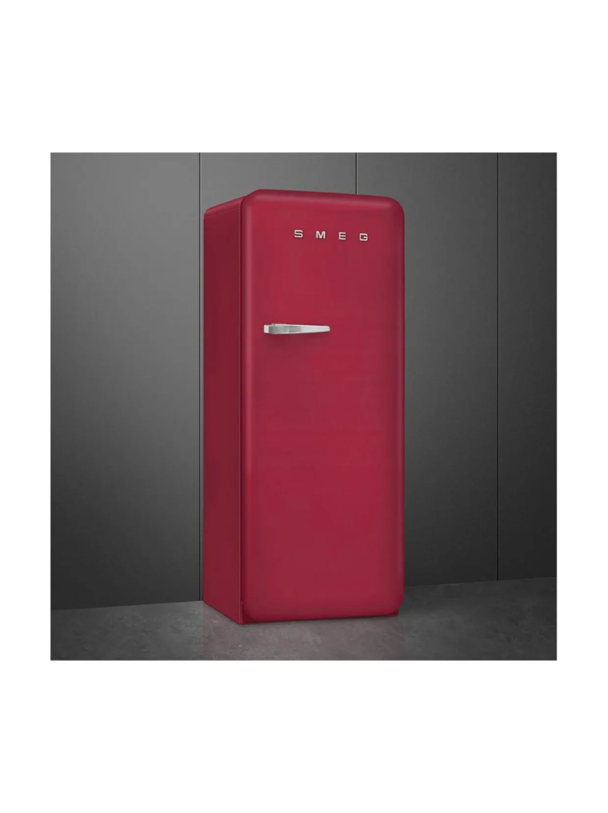Smeg FAB28RDRB5 Jääkaappi, 'ruby red' oikeakätinen