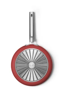 Smeg paistinpannu, punainen 28cm