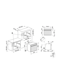 Smeg SF6300TVX Classic kiertoilmauuni, ruostumaton teräs