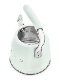 Smeg viheltävä vesipannu WKF01PG, pastellinvihreä