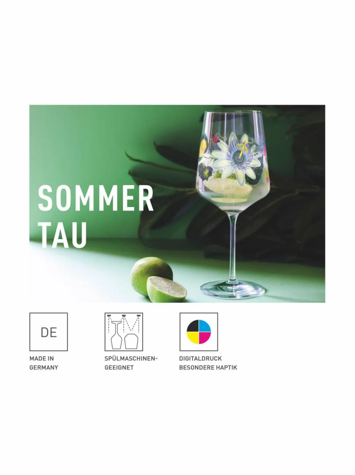 Sommertau-aperitiivi-/viinilasi