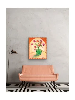 Stella Polaris, 73x60 cm, öljyvärimaalaus, Pia Rydman