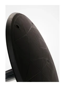 Stoo® Triangle aktiivituoli keinonahkaistuimella - Korkea 57 - 86 cm, musta runko