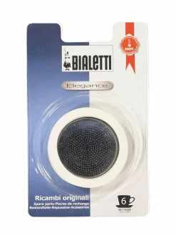 Suodatinlevy + tiivisterengas 6 kupin keittimeen