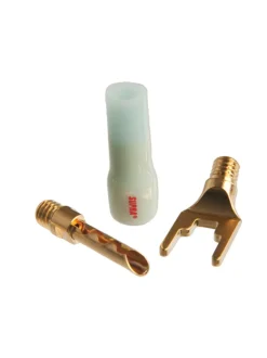 Supra Ply/S 2x3.4mm2 kaiutinkaapeli liittimillä, 2x2 m