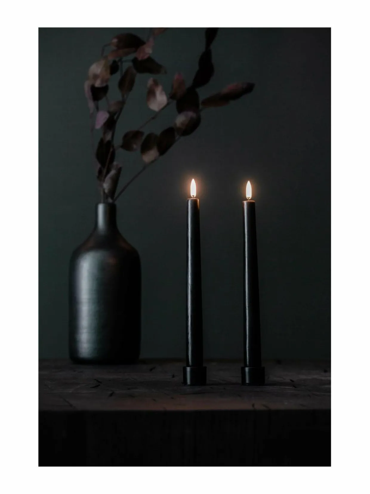 Taper LED -pöytäkynttilä, 2 kpl