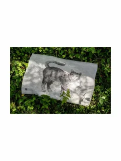 Teemu Järvi x KISSA -keittiöpyyhe pellavasekoitteesta 46 x 70 cm