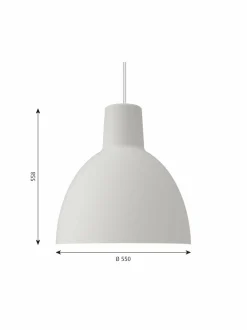 Toldbod-riippuvalaisin Ø 55 cm