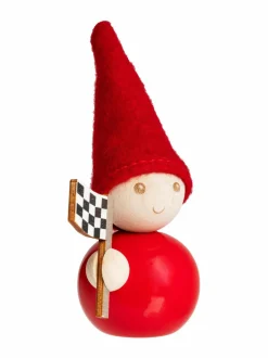 Tonttu Kilpa-ajaja -joulukoriste