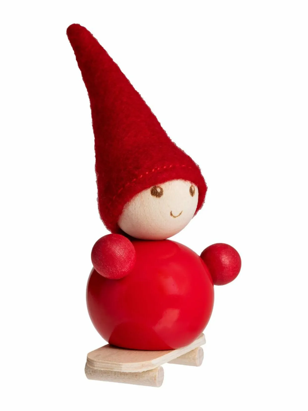 Tonttu Rullalautailija -joulukoriste