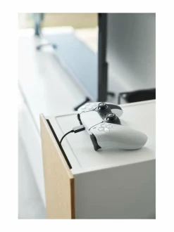 Tower-pelikonsolikaappi 36,5 x 60,3 x 247 cm