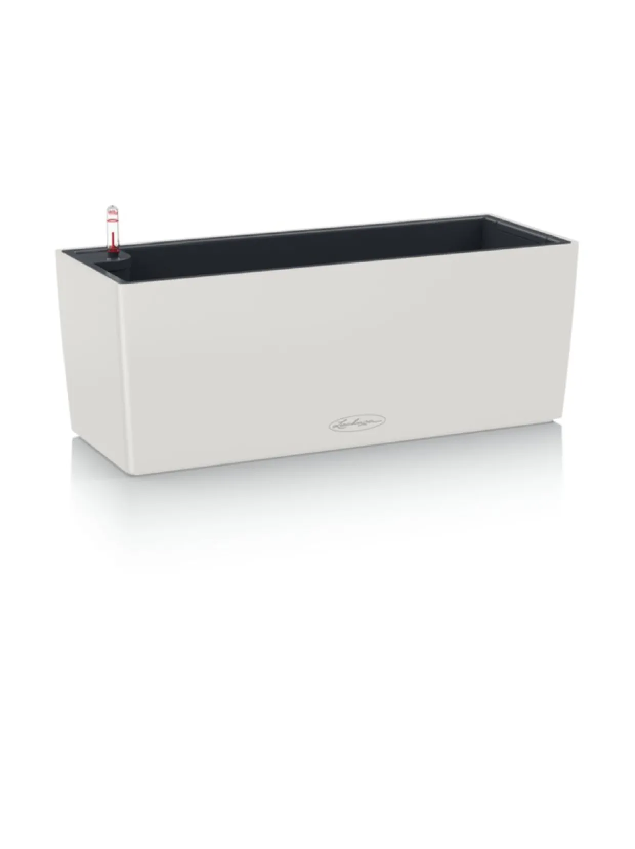 Trend Balconera Color Valkoinen 2xParvekeruukku 50x19cm, korkeus 19cm