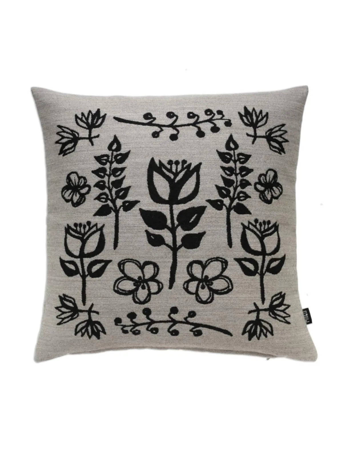 Tyynynpäällinen Taikapuutarha, musta