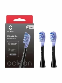 Ultra White -hammasharjapäät 2 kpl